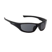 Slingshot polarised safety sunglasses rsp2730 - matt black frame/smoke lens