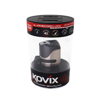 Kovix alarmed disc lockMetal