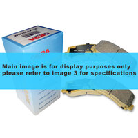 RDA Rear Extreme Disc Brake Pads for Subaru Outback 1996-6/1998 Type2