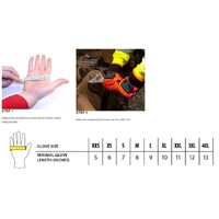 PW3 General Utility Glove Colour Black/Yellow Size M