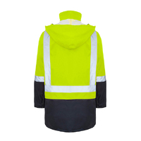 Rainbird Workwear Adults Assist Jacket XS Fluoro Orange/Navy