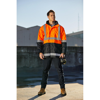 Rainbird Workwear Sentinel Jacket Small Fluoro Orange/Navy