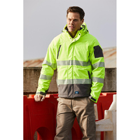 Rainbird Workwear Jones Softshell Coat XS Fluoro Orange/Charcoal