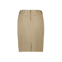 Biz Corporates Traveller Womens Chino Skirt Navy Size 20