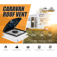 SAN HIMA Caravan RV Roof Vent Hatch Trailer Camper Motorhome 280x280mm
