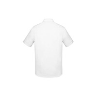 Biz Corporates Charlie Mens Short Sleeve Classic Fit Shirt White Size S