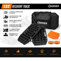 BUNKER INDUST Recovery Tracks Sand Track Black 15T 4WD Car Accessories 4x4