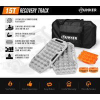 BUNKER INDUST Recovery Tracks Sand Track 15T 4WD Car Accessories 4x4 Grey