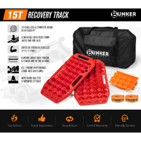BUNKER INDUST Recovery Tracks Sand Track Red 15T 4WD Car Accessories 4x4