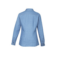 Indie Ladies Long Sleeve Shirt Dark Blue 8