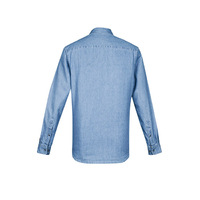 Indie Mens Long Sleeve Shirt Dark Blue XSmall