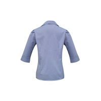 Ladies Edge 3/4 Sleeve Shirt Blue 24