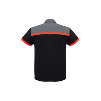 Mens Charger Shirt Black/Fluoro Orange/Grey XXSmall