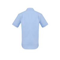 Mens Regent Short Sleeve Shirt Blue XSmall