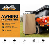 SAN HIMA Camping Shower Tent Awning Fold-Out Instant Ensuite Change Room