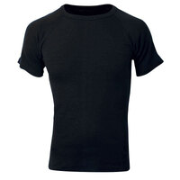 Sherpa Unisex Polypro Short Sleeve Crew Neck Thermal Black XL