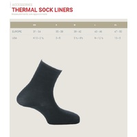 Sherpa Thermal Sock Liners Black XS