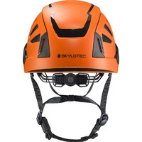 Inceptor Grx Vented Helmet Orange C/W Reflective Stickers