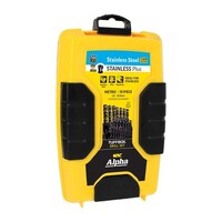 Alpha 19 Piece | Alpha Stainless Plus Metric Tuffbox Drill Set SM19PBP