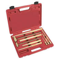 Non-sparking punches & hammers set heavy duty 9pc