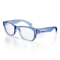 SafeStyle Classics Blue Frame Clear Lens Safety Glasses