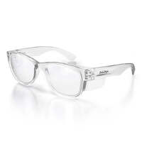 SafeStyle Classics Clear Frame Clear Lens Safety Glasses