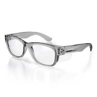 SafeStyle Classics Graphite Frame Clear Lens Safety Glasses