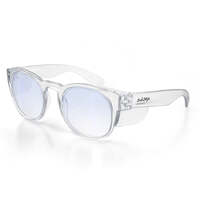 SafeStyle Cruisers Clear Frame Blue Light Blocking Lens Safety Glasses