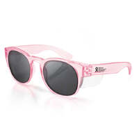SafeStyle Cruisers Pink Frame Polarised Lens Safety Glasses