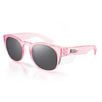SafeStyle Cruisers Pink Frame Tinted Lens Safety Glasses