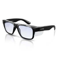 SafeStyle Fusions Black Frame Blue Light Blocking Lens Safety Glasses