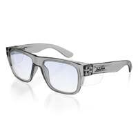 SafeStyle Fusions Graphite Frame Blue Light Blocking Lens Safety Glasses