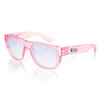 SafeStyle Fusions Pink Frame Blue Light Blocking Lens Safety Glasses