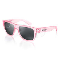 SafeStyle Fusions Pink Frame Polarised Lens Safety Glasses