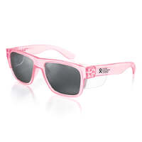 SafeStyle Fusions Pink Frame Tinted Lens Safety Glasses