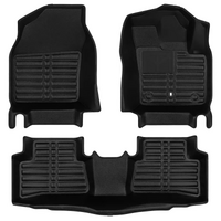 Custom Car Floor Mats for Honda Accord Sedan HybridBlack Floor Mats Full Interior Set