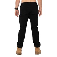 Heavy Lifts Elastic Pant Colour Black Size 30