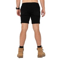 Heavy Lifts 17 Elastic Short Colour Black Size 30