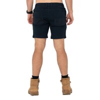 Heavy Lifts 17 Elastic Short Colour Navy Blue Size 30