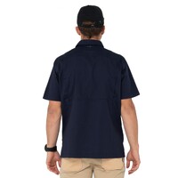 Pressure Short Sleeve Shirt Colour Navy Blue Size S