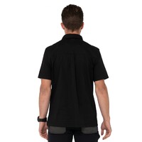 Grindstones Short Sleeve Shirt Colour Black Size M