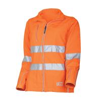 TRu Workwear Womens Softshell Full Zip Jacket with Reflective Tape TR-TJW1960T1