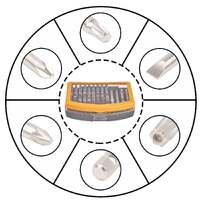 Masterspec 42-piece cr-v security screwdriver bit set
