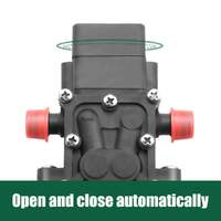 Topland 12v portable diaphragm water pump with safety accessories pressure self priming