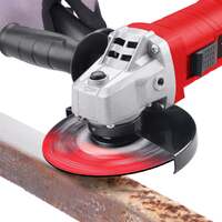 Topex heavy duty 900w 125mm 5'' angle grinder w/ 25pcs 5" grinding wheels