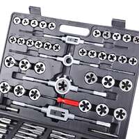 Topex 118-piece metric tap and die set screw thread drill repair kit m2-m18