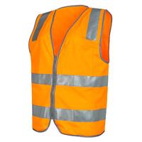 TRU Workwear VIC Rail Day/Night Safety Vest M