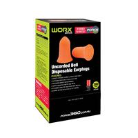 Force360 Bell Shaped Uncorded Disposable Earplug