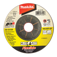 Makita Tradie Pack Grinding Disc TRADIE125GRIND