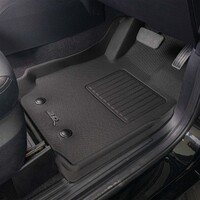 3D Kagu Rubber Mats for Mazda BT50 UP UR 2012-2020-Front Pair Colour Black